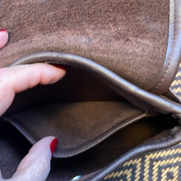 Vintage Coach TANGO flap 9049 mahogany with nickel - Picture 11 of 14